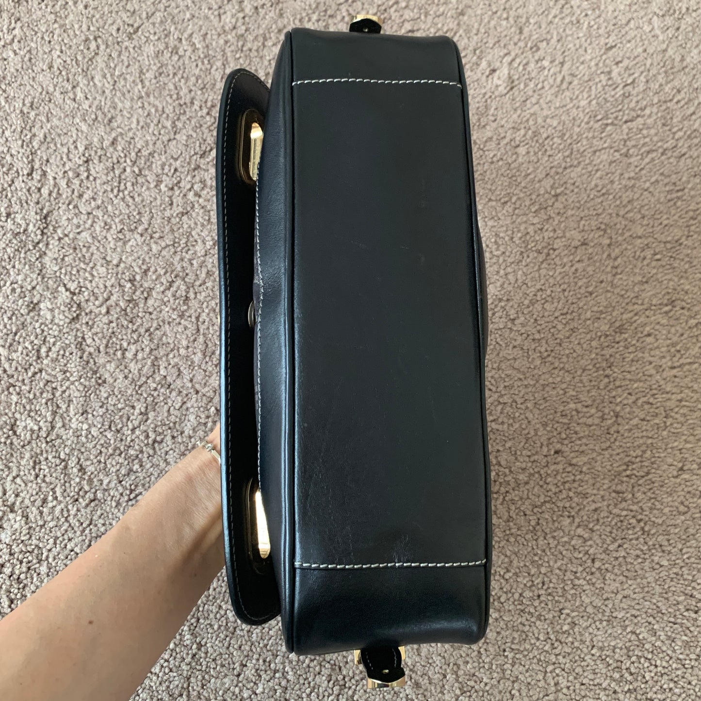 Authentic rare Versace women’s vintage medusa handbag