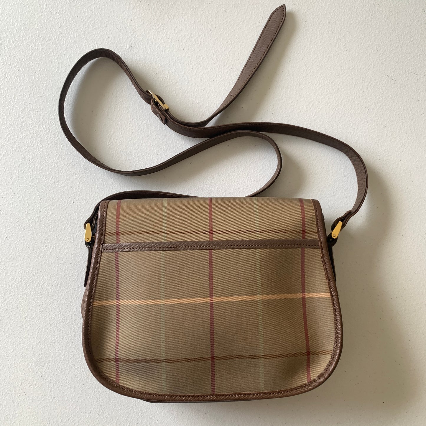 Burberry vintage nuova check crossbody bag Authentic with COA