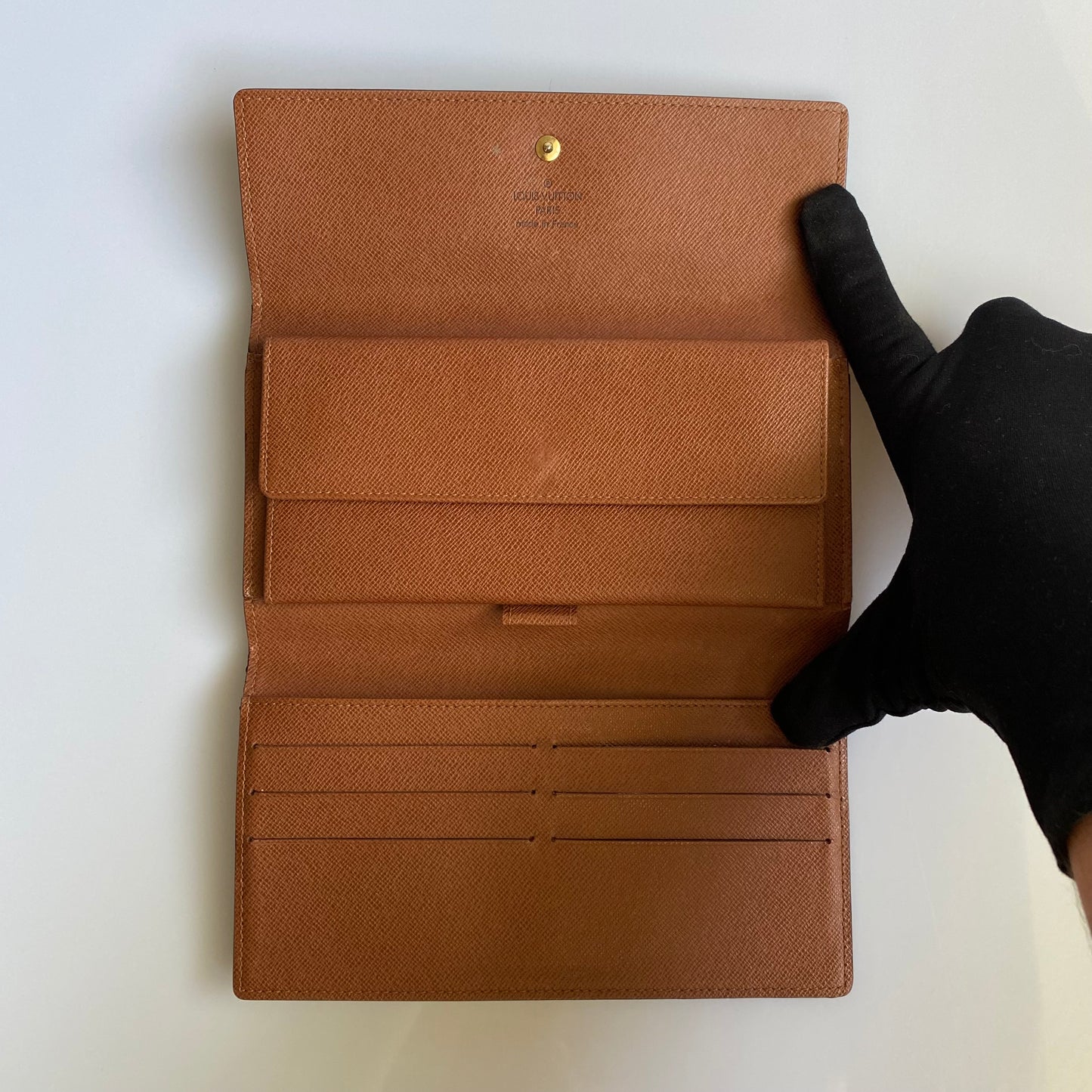 Louis Vuitton monogram long wallet th0999 authentic with coa