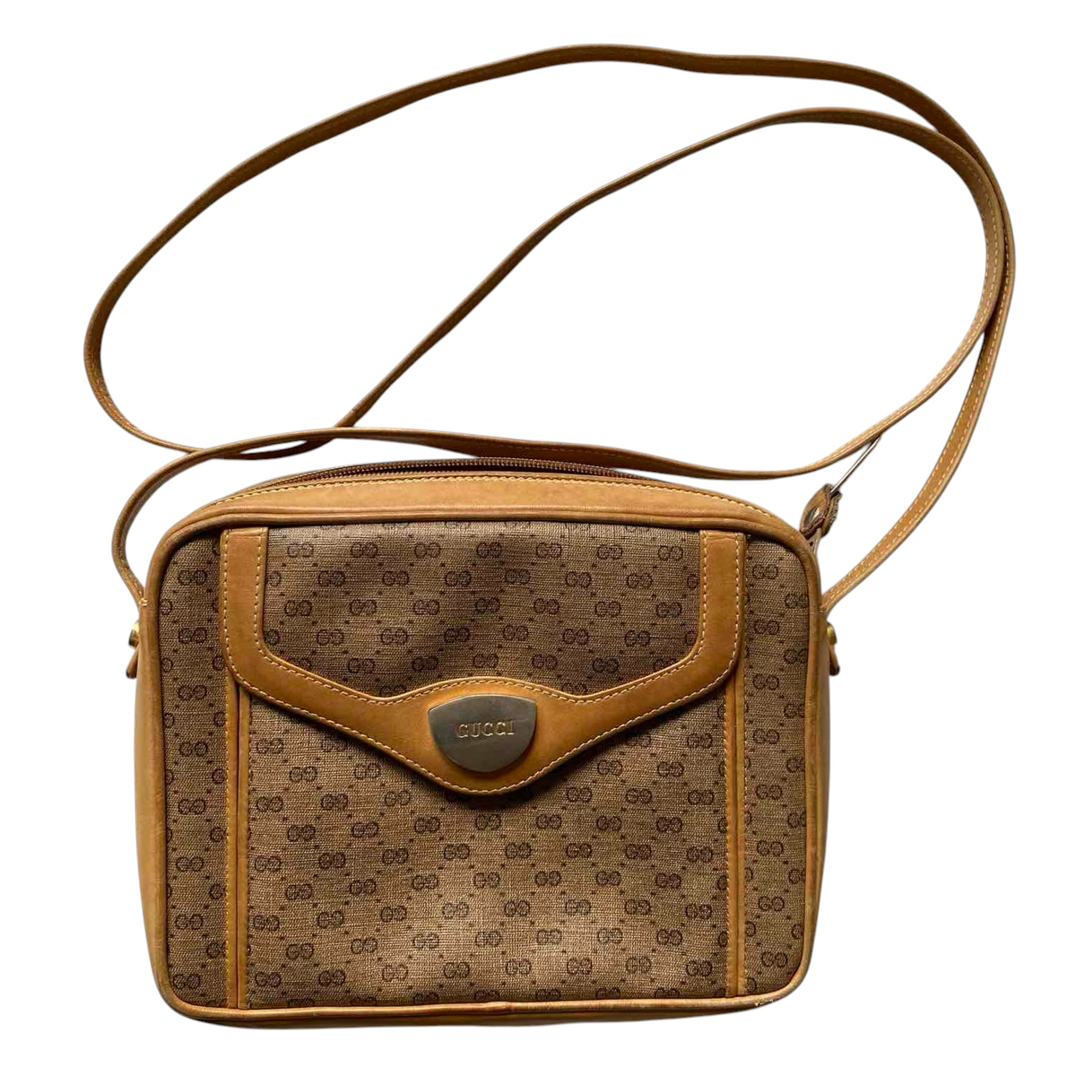 Gucci vintage micro GG crossbody bag authentic with COA 8.5x6.7x2