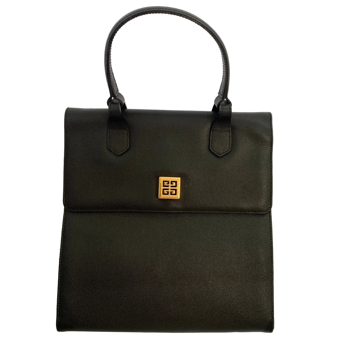 Givenchy black leather 2 way crossbody tote bag Authentic with COA