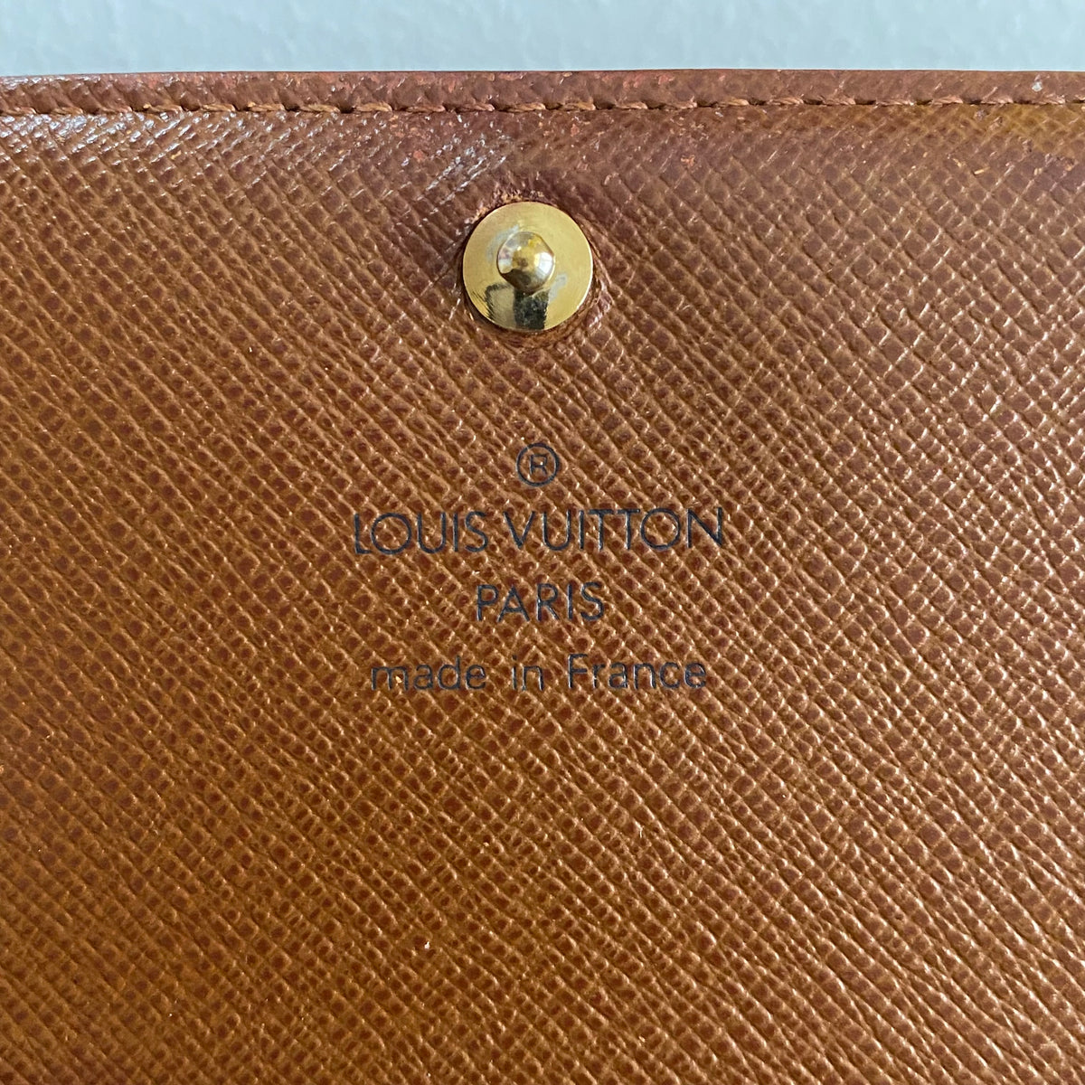 Louis Vuitton monogram wallet RA0072 Authentic with COA 5.5x3.6