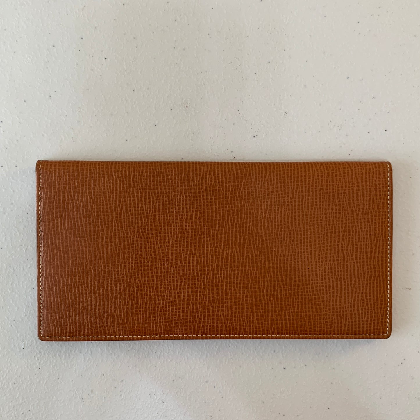 Loewe brown leather unisex card holder wallet authentic with COA