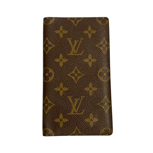 Louis Vuitton monogram unisex card holder ca1011 authentic with coa 3.8x6.5