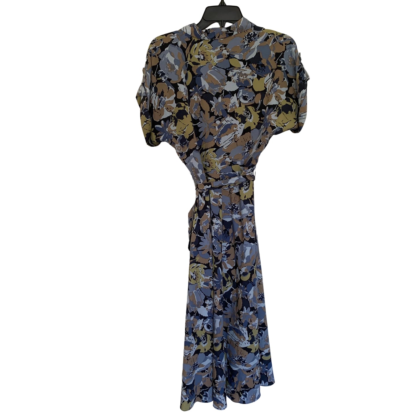 Lauren Ralph Lauren Women’s New Blue short sleeve belted dress size 2