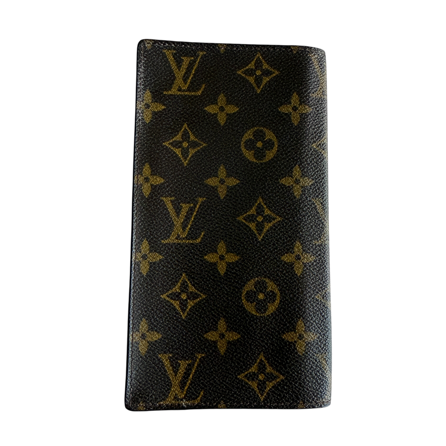 Louis Vuitton monogram long wallet passport card holder unisex authentic with C