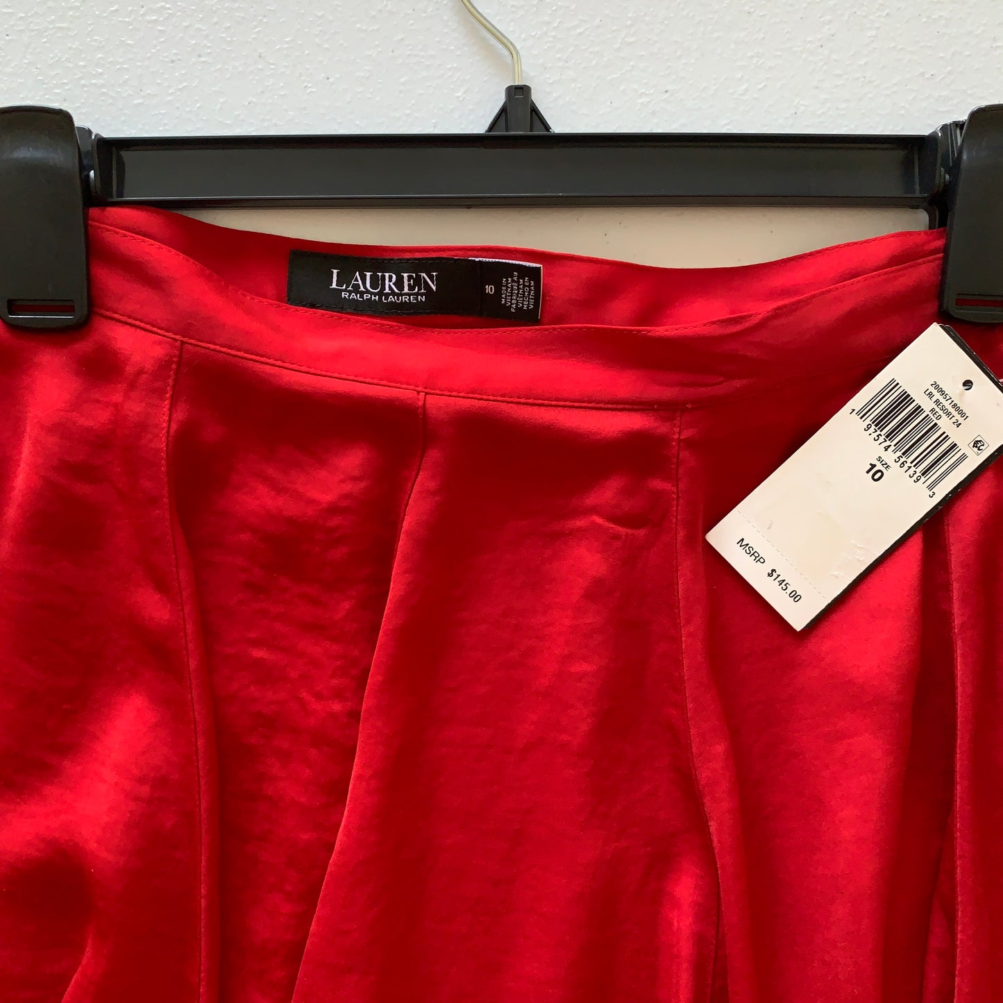 Lauren Ralph Lauren Women’s NWT bright red skirt size 10