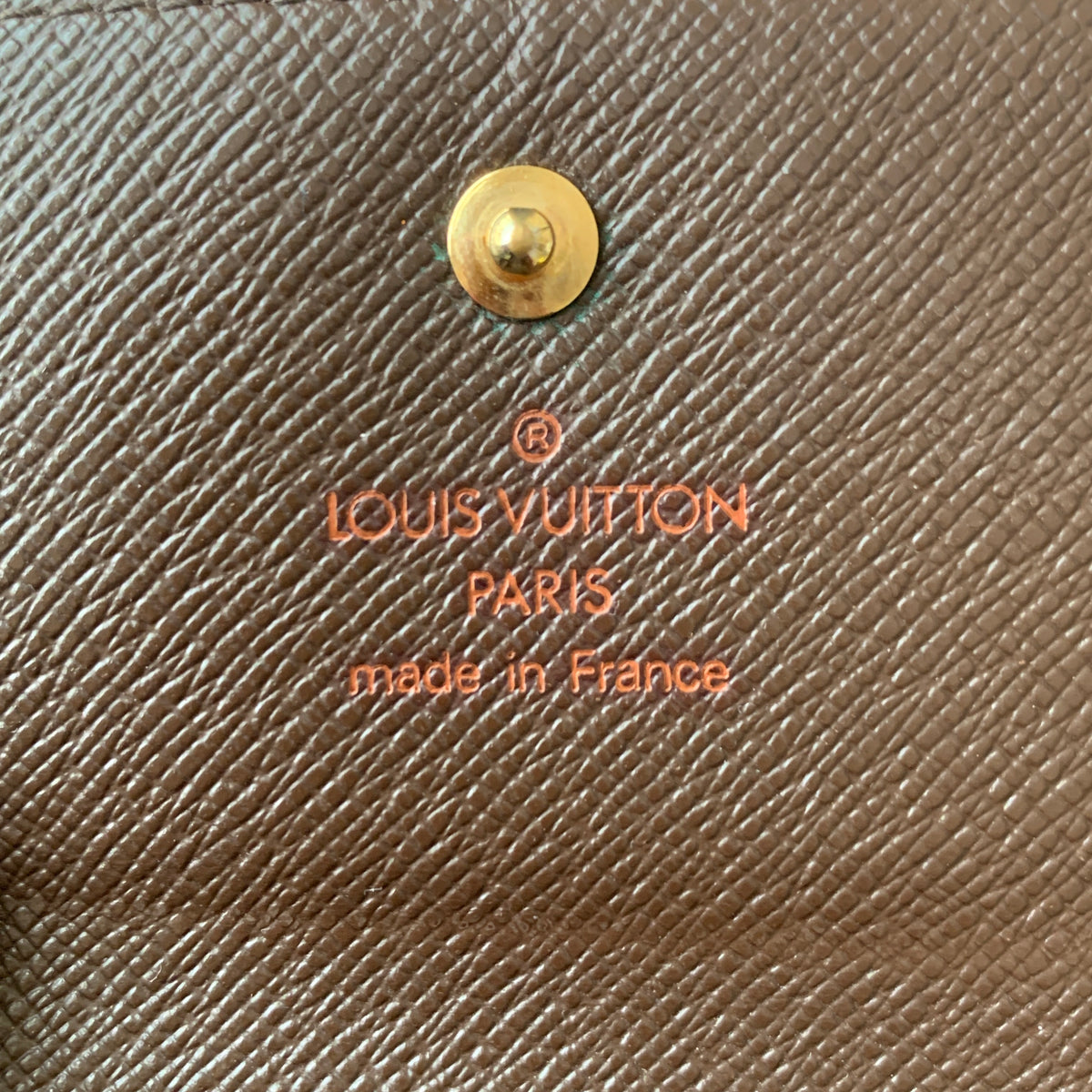 Louis Vuitton damier compact wallet SP0044 Authentic with COA 4.2x3.9