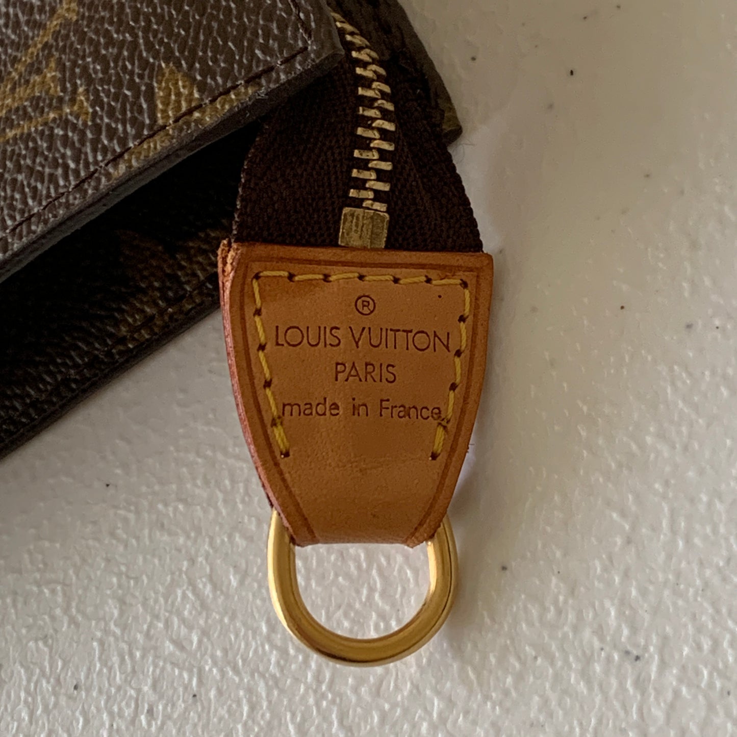 Louis Vuitton monogram large toiletry accessory pouch FL1001 authentic with COA