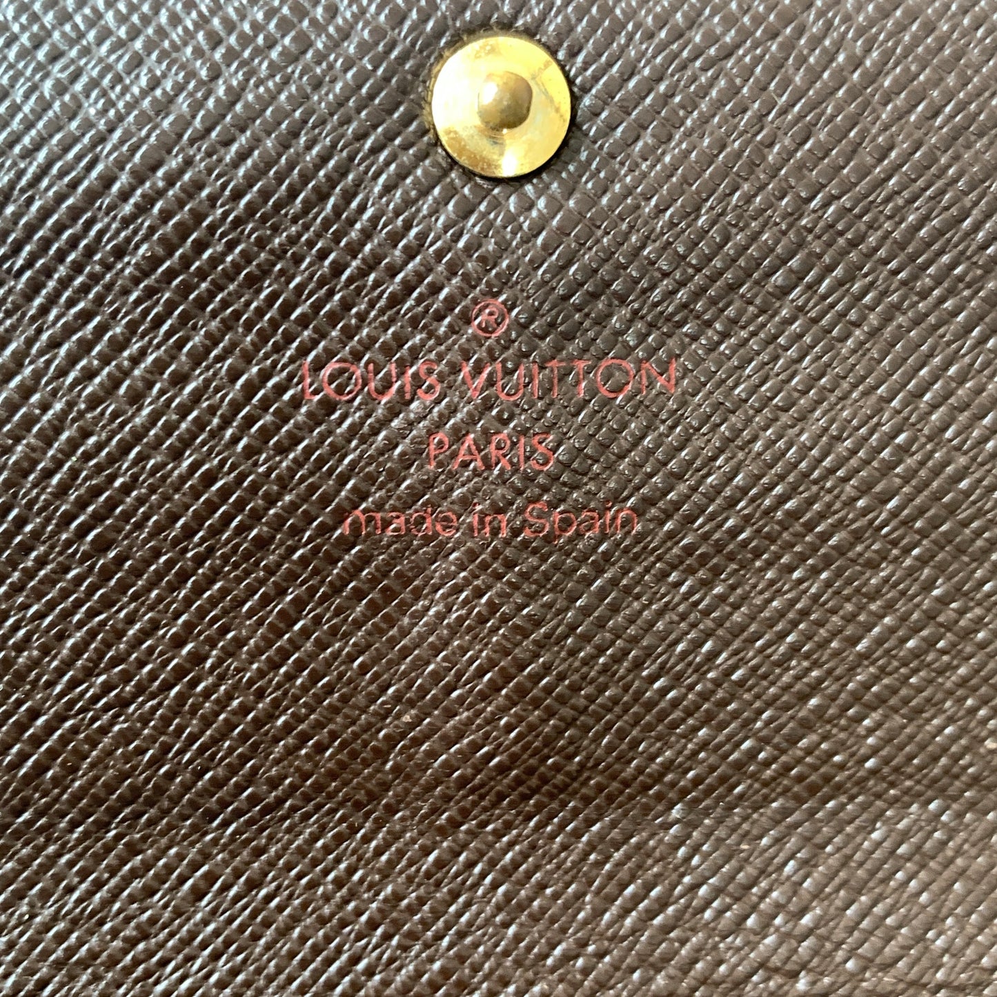 Louis Vuitton damier long wallet CA0076 Authentic with COA