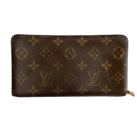 Louis Vuitton monogram zippy long wallet ca0030 authentic with COA