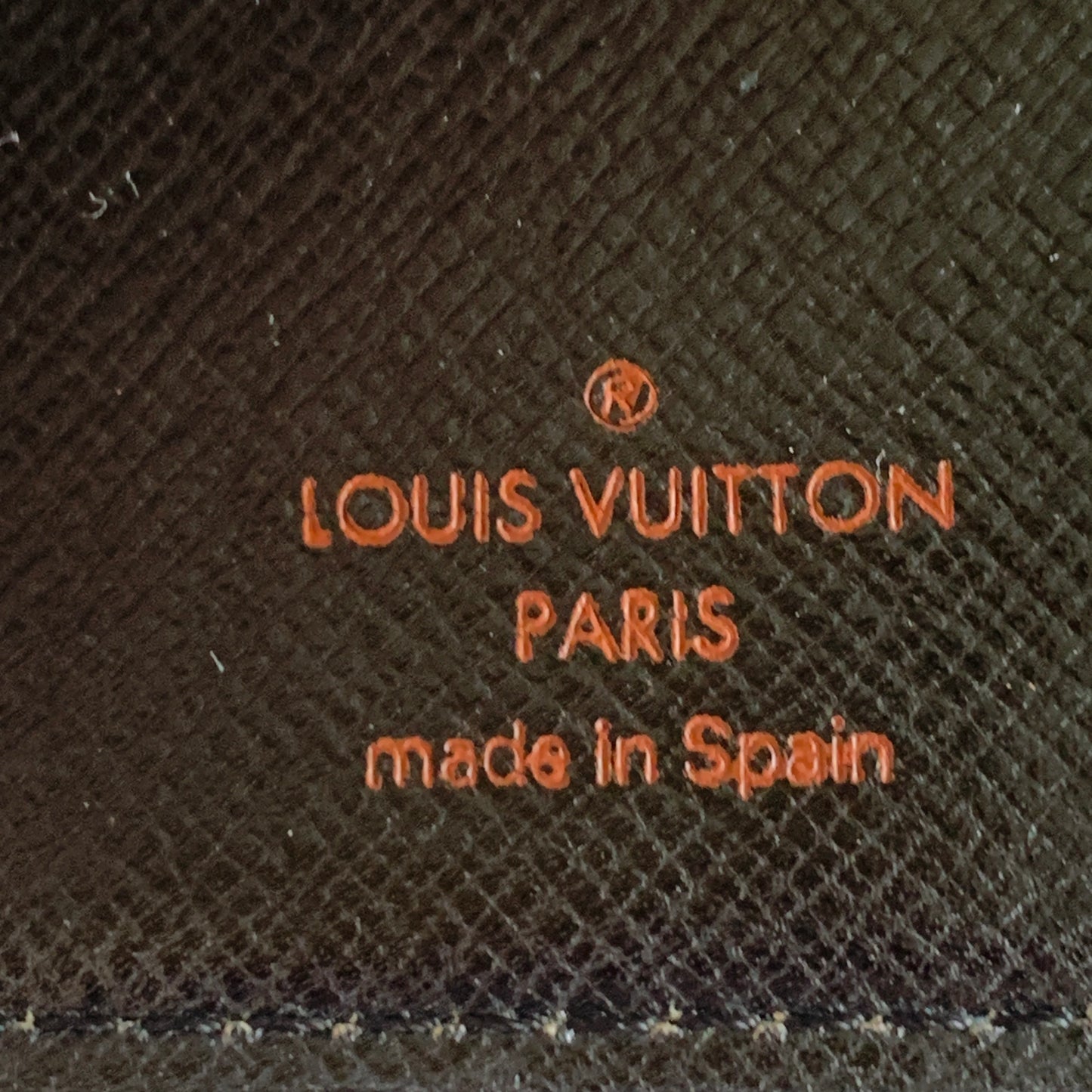 Louis Vuitton blue Epi leather agenda CA0947 authentic with COA