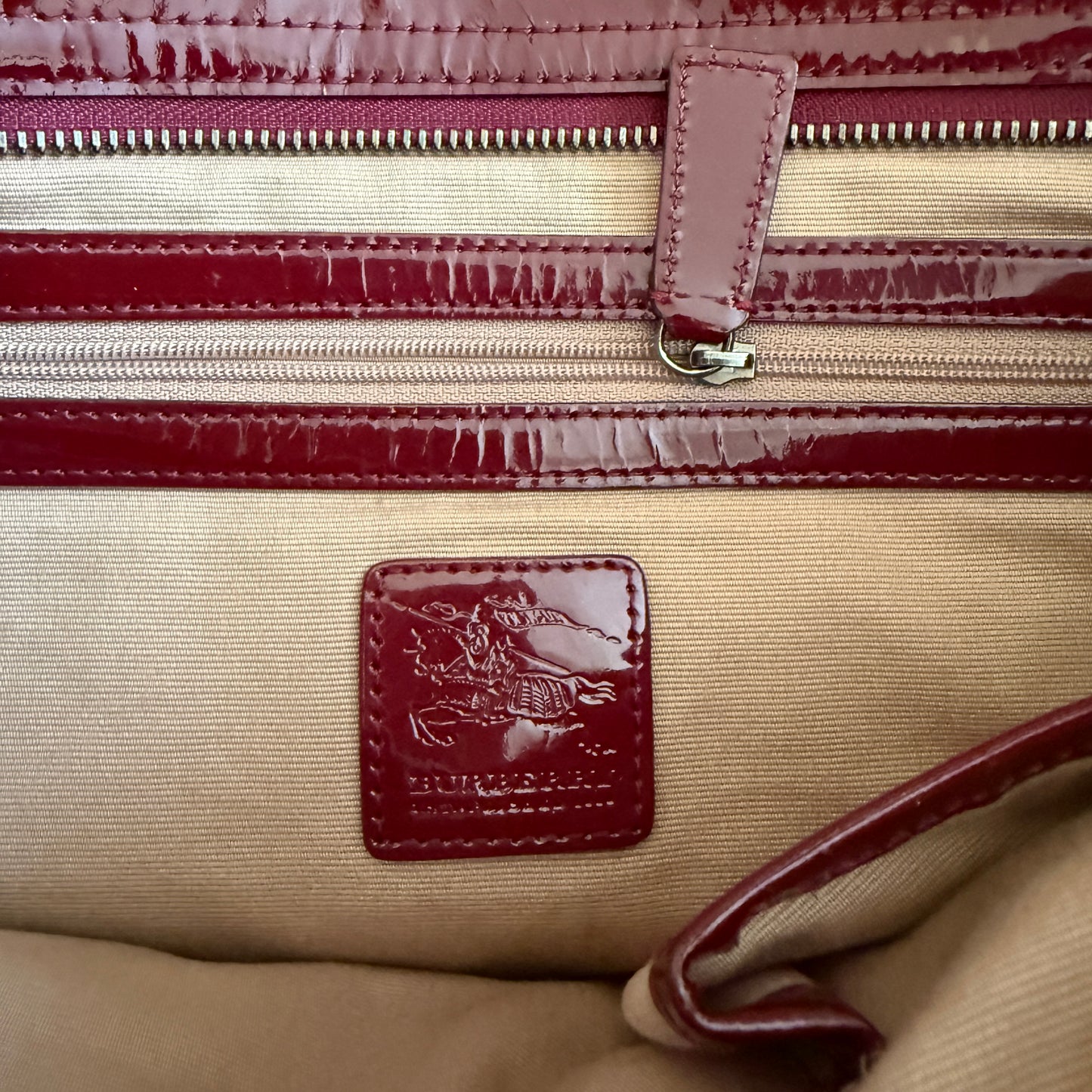 Burberry nova check tote bag authentic with COA