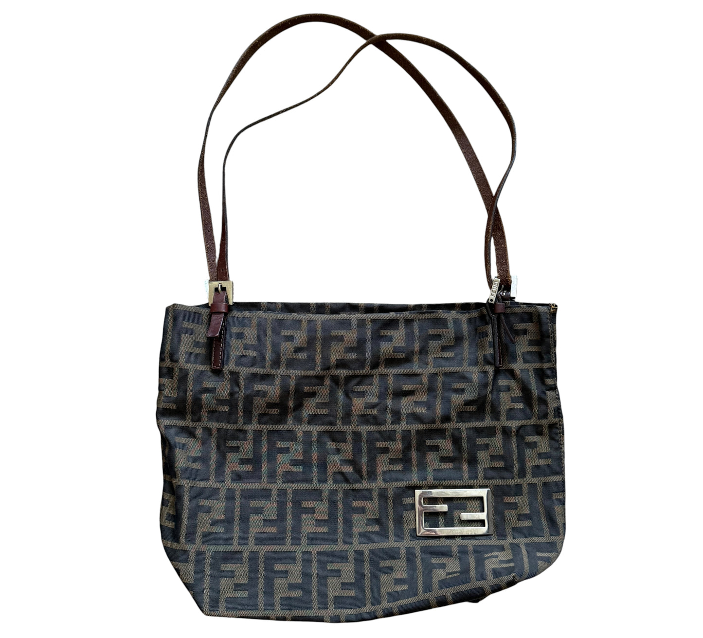 Fendi zucca monogram tote bag authentic with COA