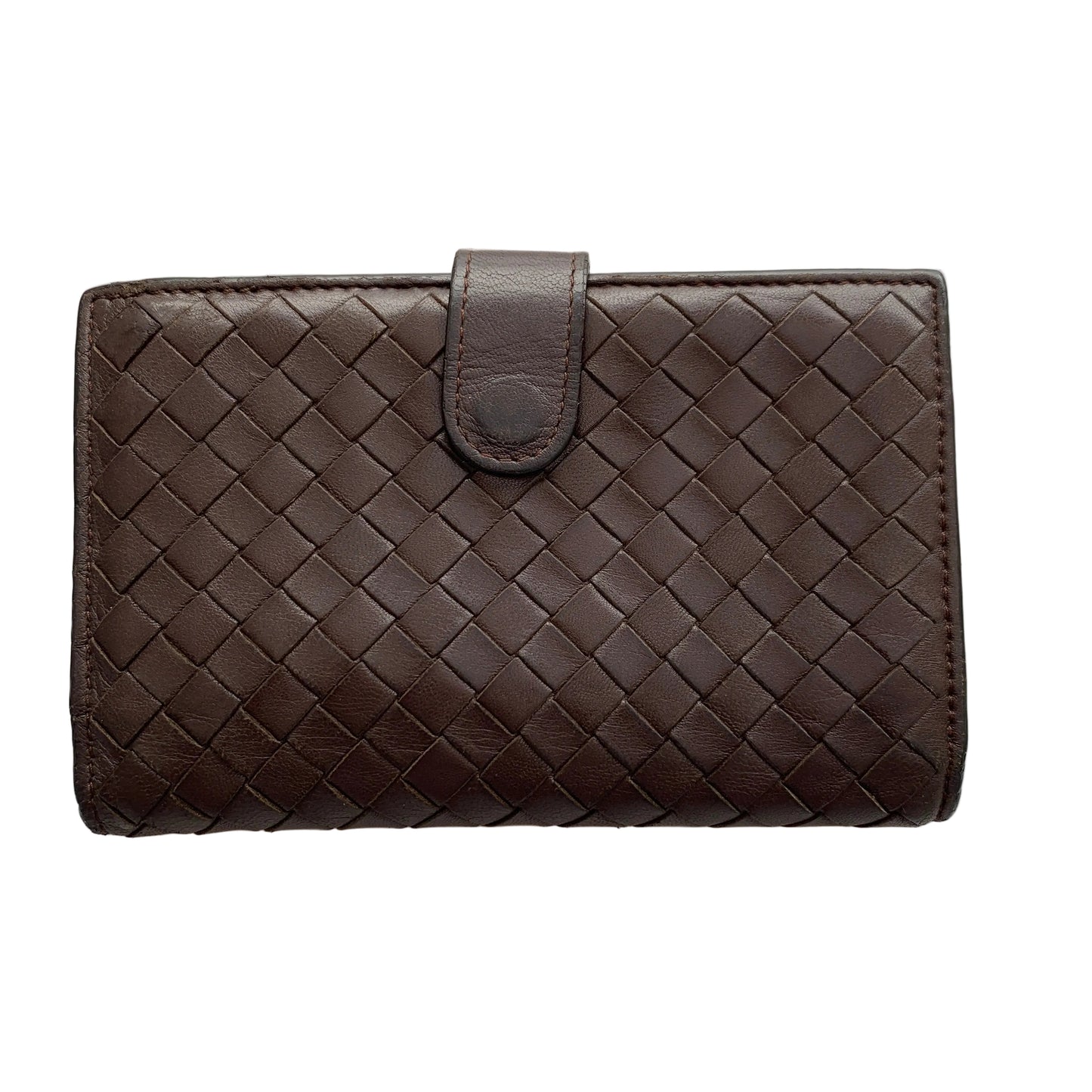 Bottega Veneta women’s wallet brown leather authentic with COA