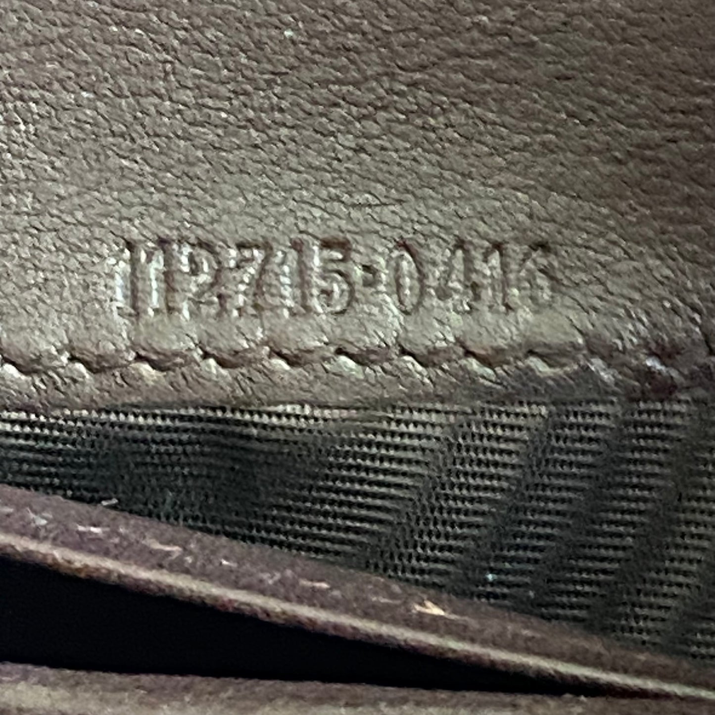 Gucci monogram leather long wallet authentic with coa
