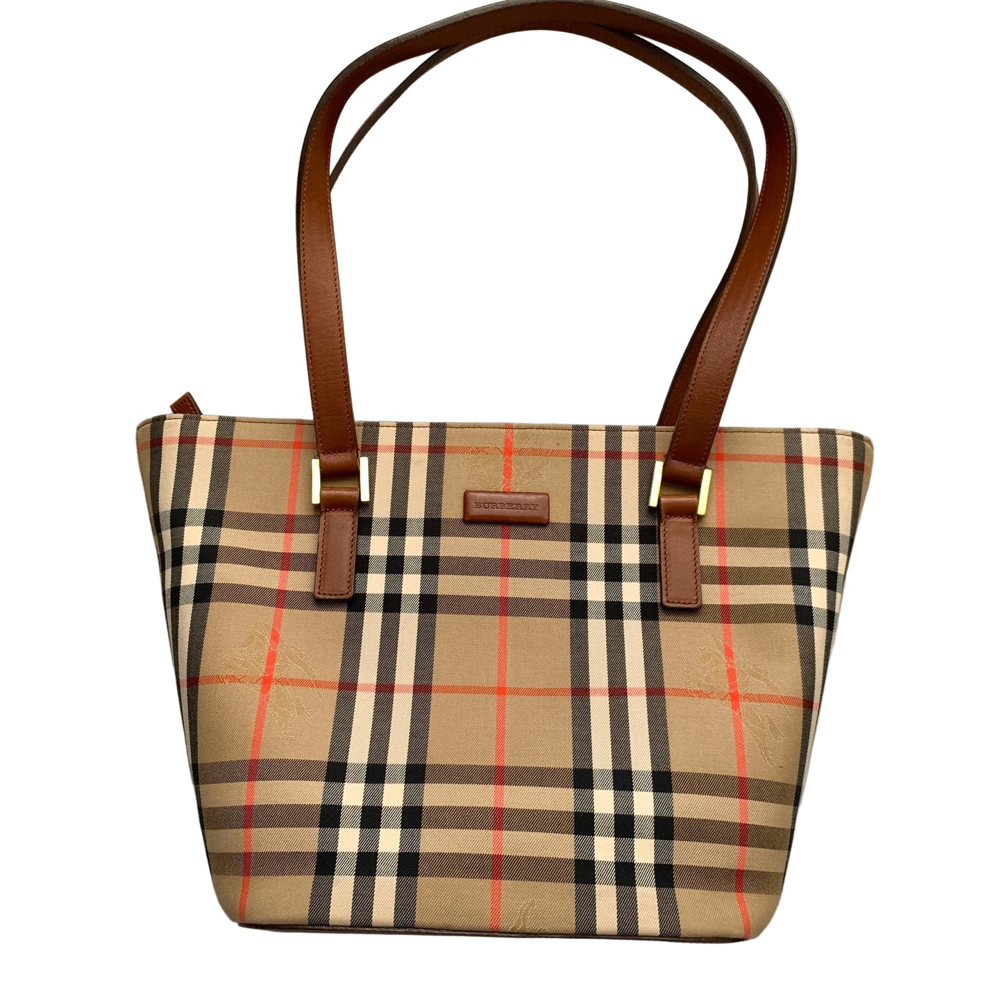 Burberry classic check shoulder bag Authentic with COA 14x9x4.7