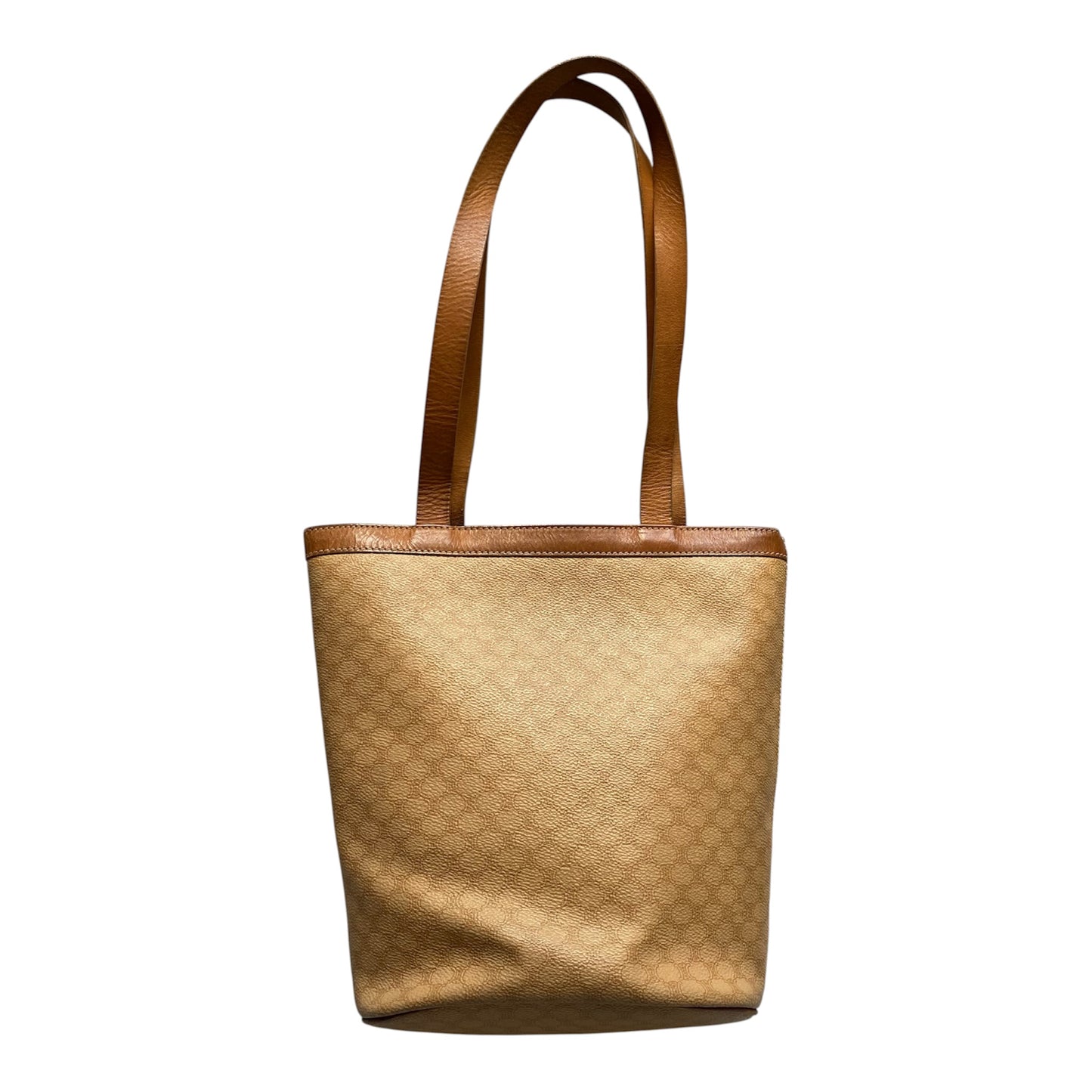 Celine vintage macadam tote bag handbag Authentic with COA 11.5x10.8x5.5