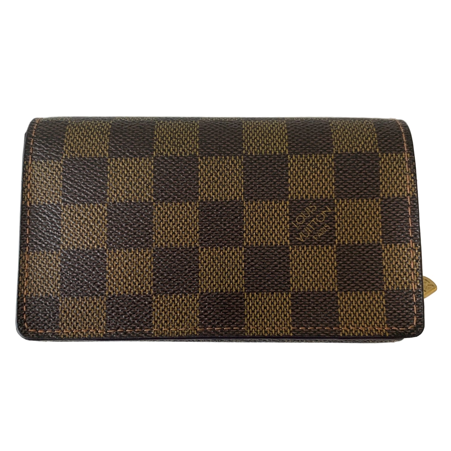 Louis Vuitton brown damier ebene Wallet Mc3098 authentic with COA