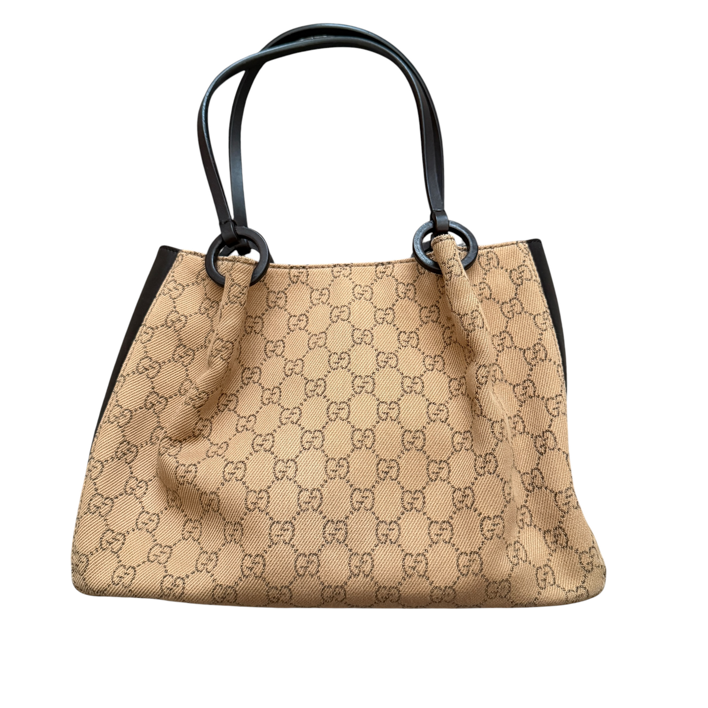 Gucci monogram hobo bag 12x8.5x4.5” authentic with COA