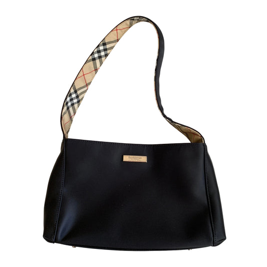 Burberry check shoulder bag authentic with COA