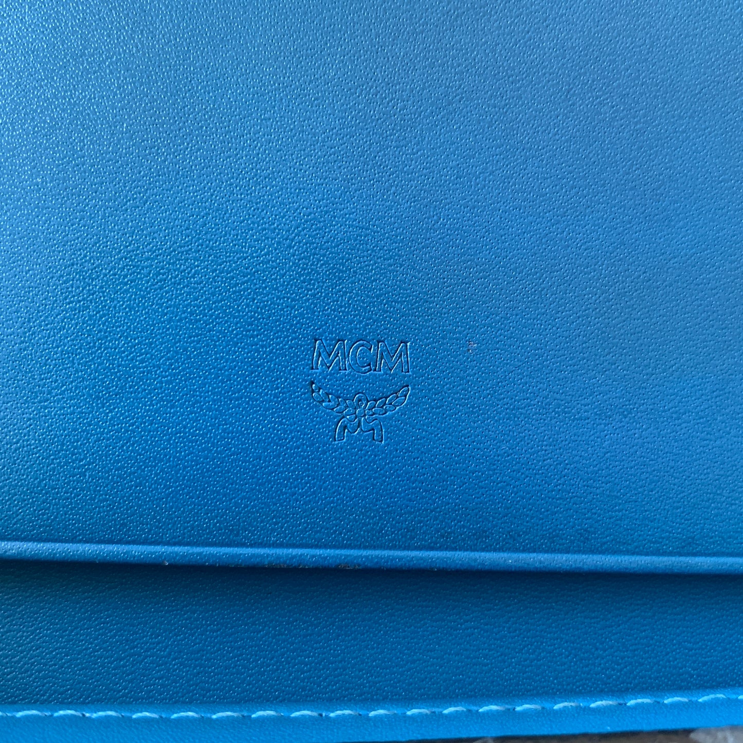 MCM black visetos long wallet Authentic with COA box dusty