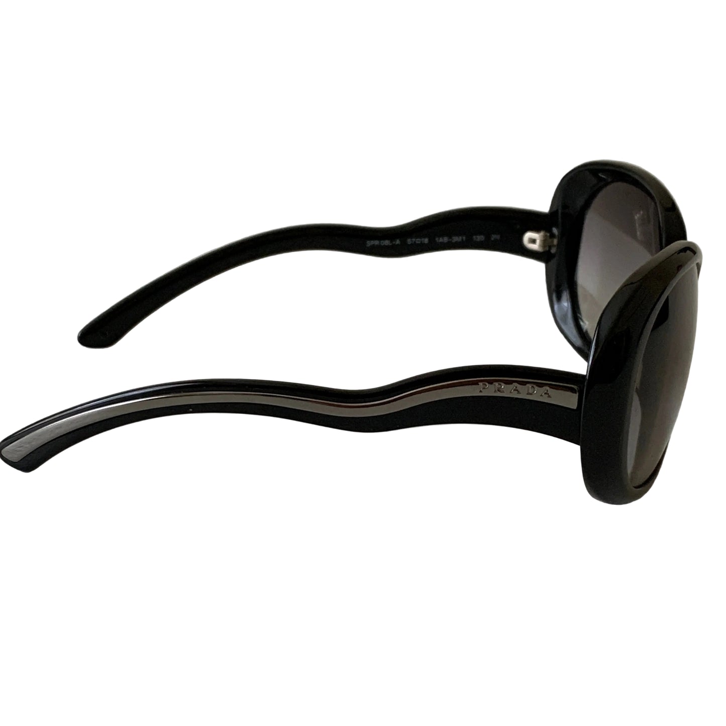 Prada black sun Sunglasses authentic with COA