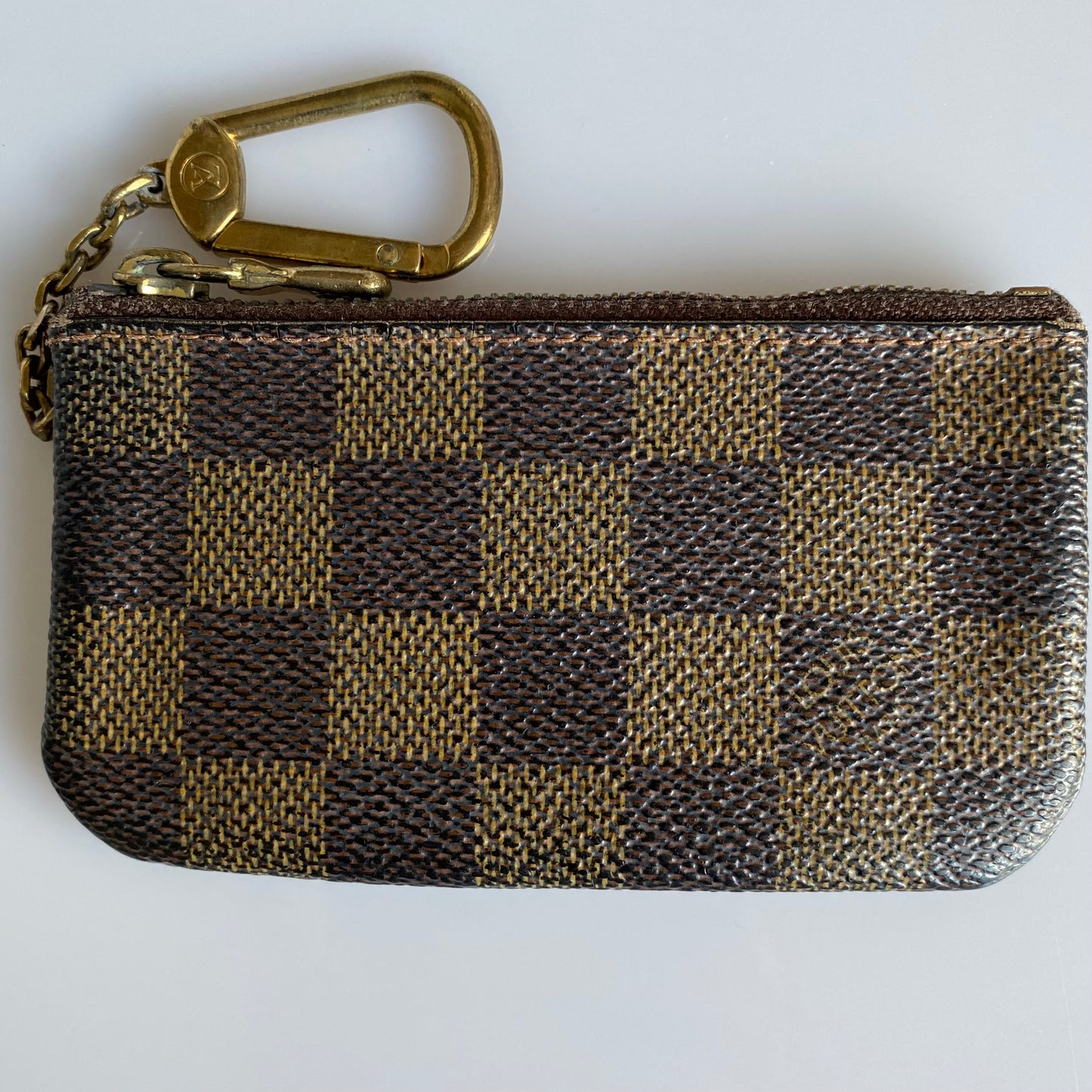 Louis Vuitton damier key pouch case CA0098 Authentic with COA