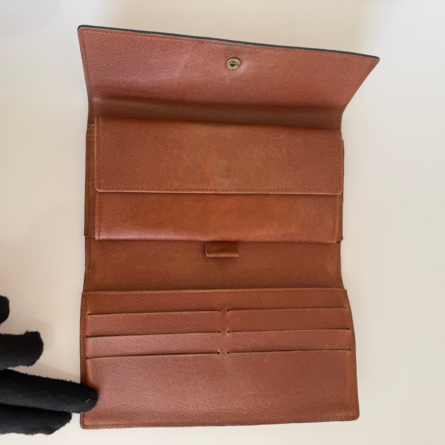 Louis Vuitton monogram sarah long wallet authentic with COA TH0927 women’s