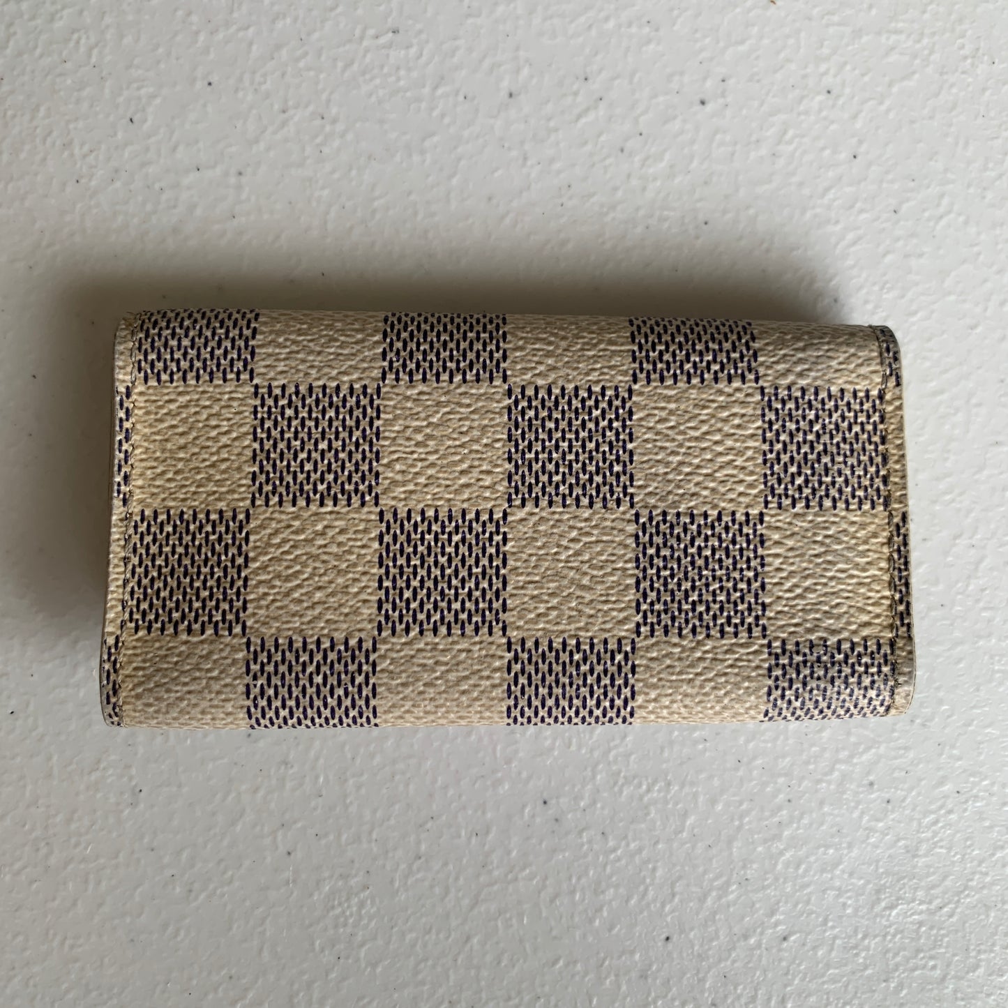 Louis Vuitton damier azure key holder CT5017 authentic with COA