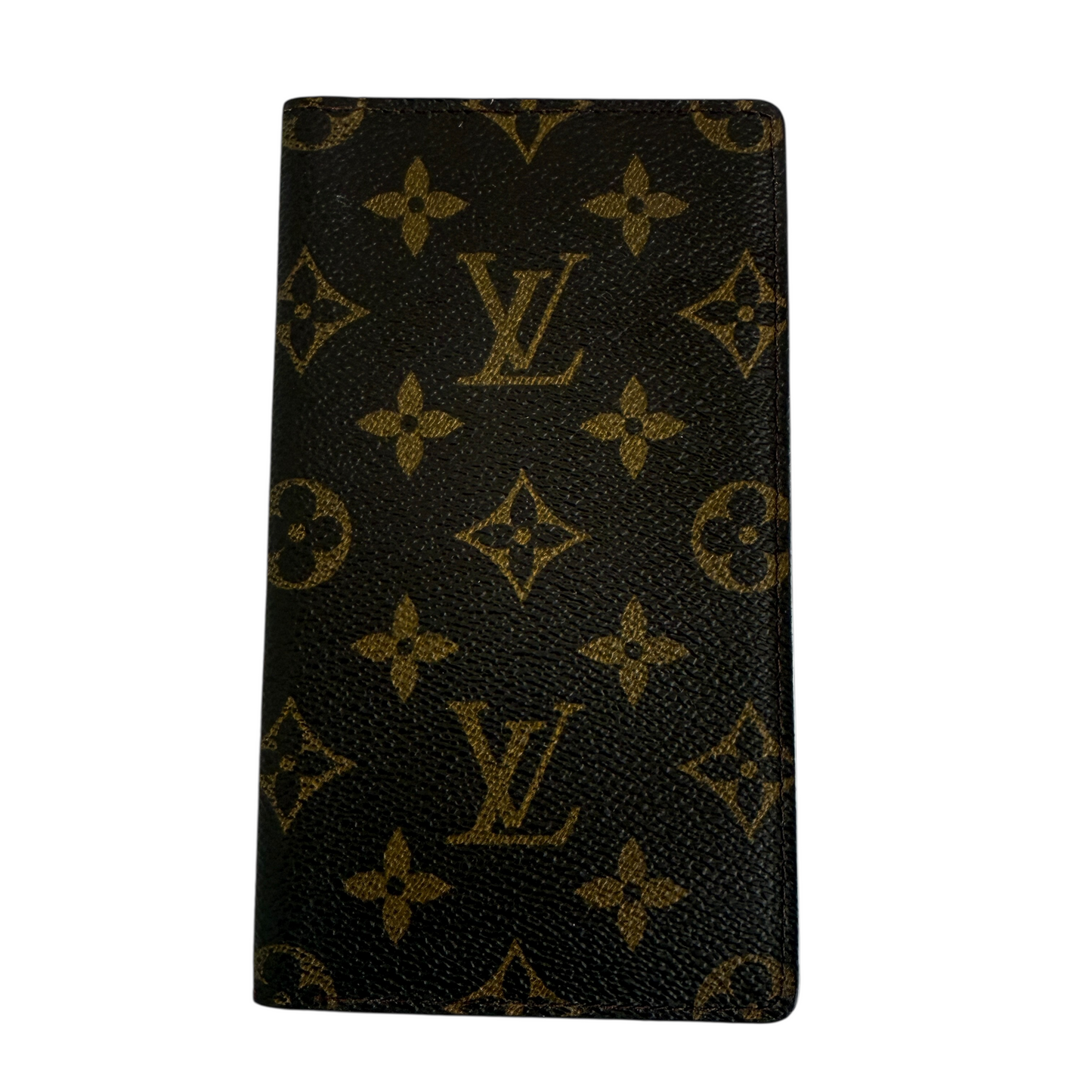 Louis Vuitton monogram long card holder unisex authentic with COA