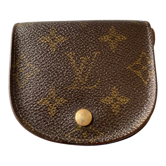 Louis Vuitton monogram coin pouch Authentic with COA