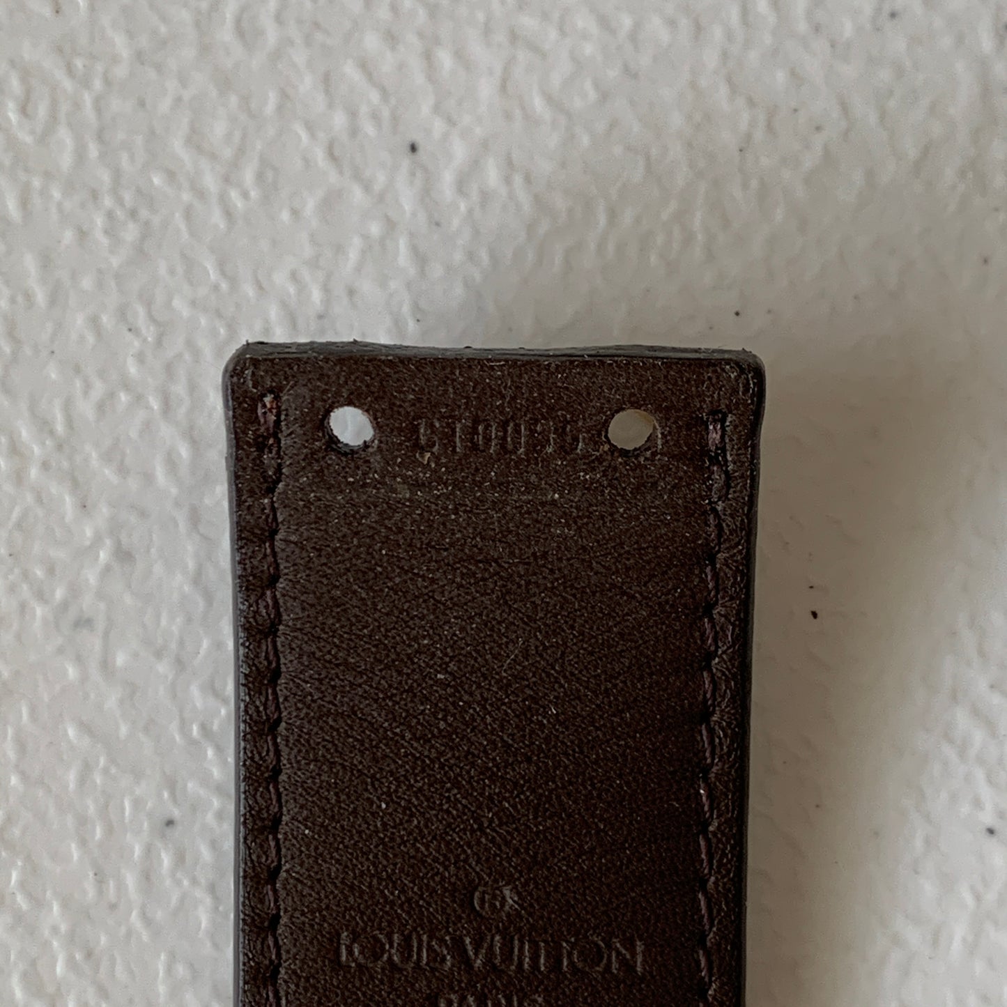 Louis Vuttion damier reversible Belt 80cm 32 inch authentic w/ COA