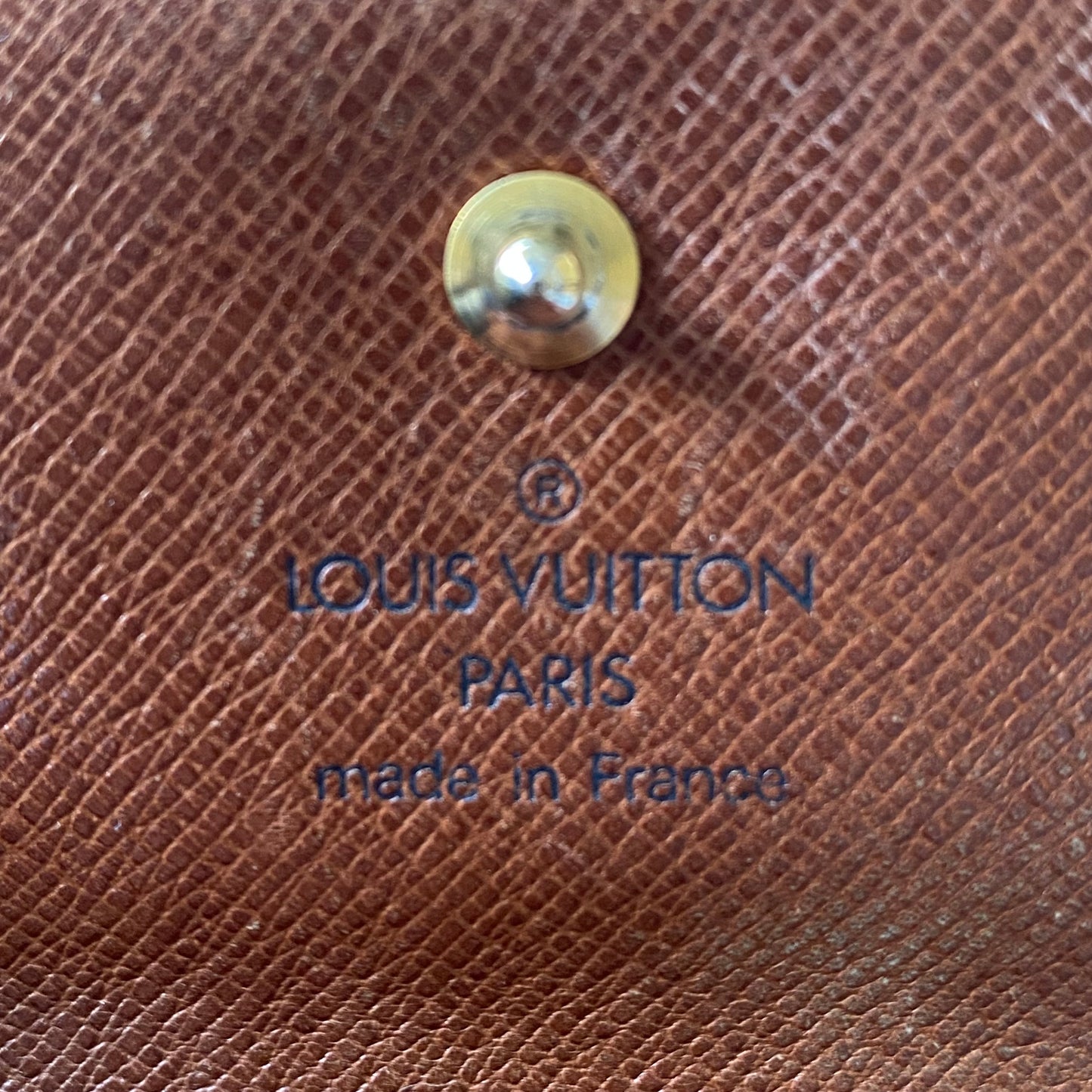 Louis Vuitton monogram compact wallet Authentic with COA