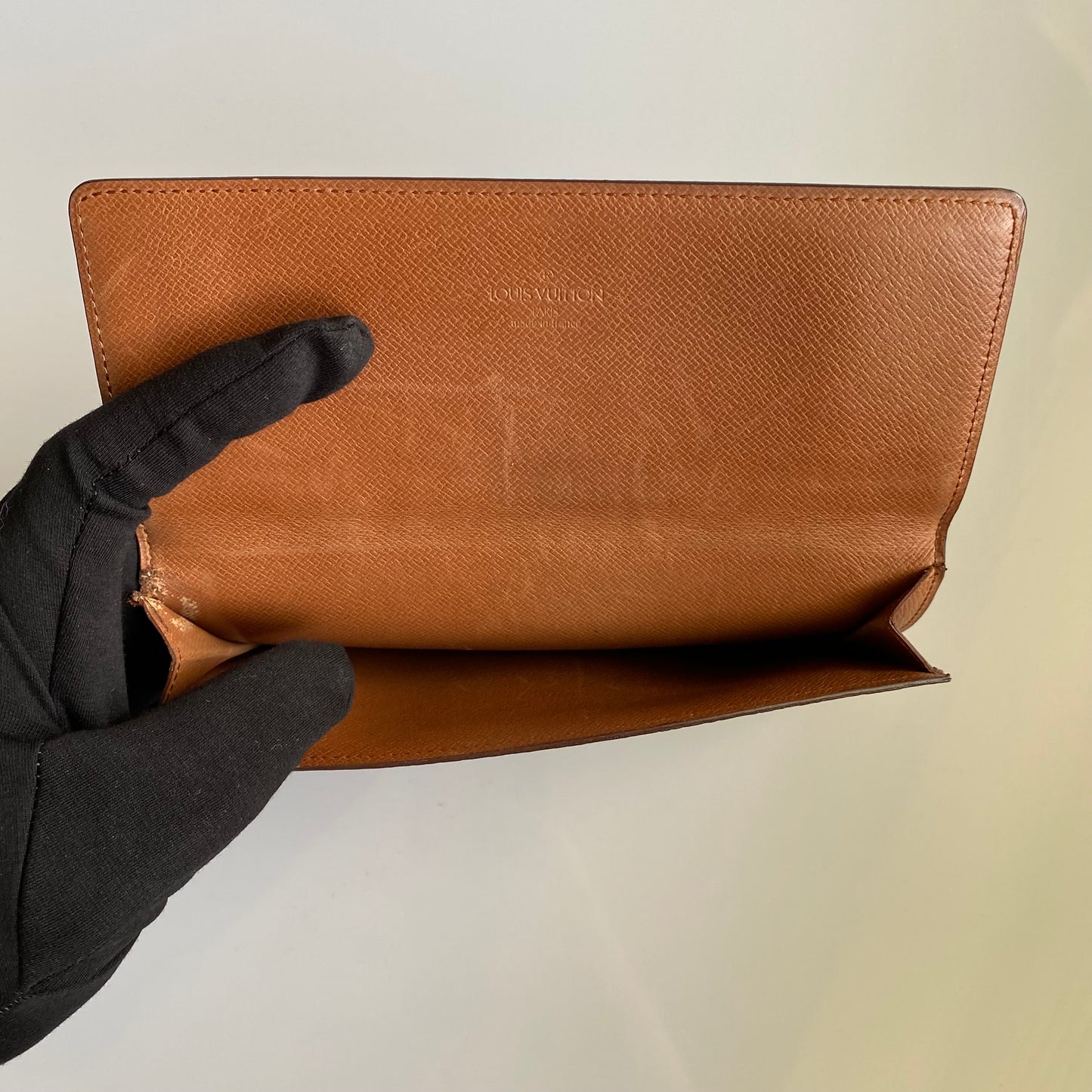 Louis Vuitton monogram long wallet mi9008 authentic with coa