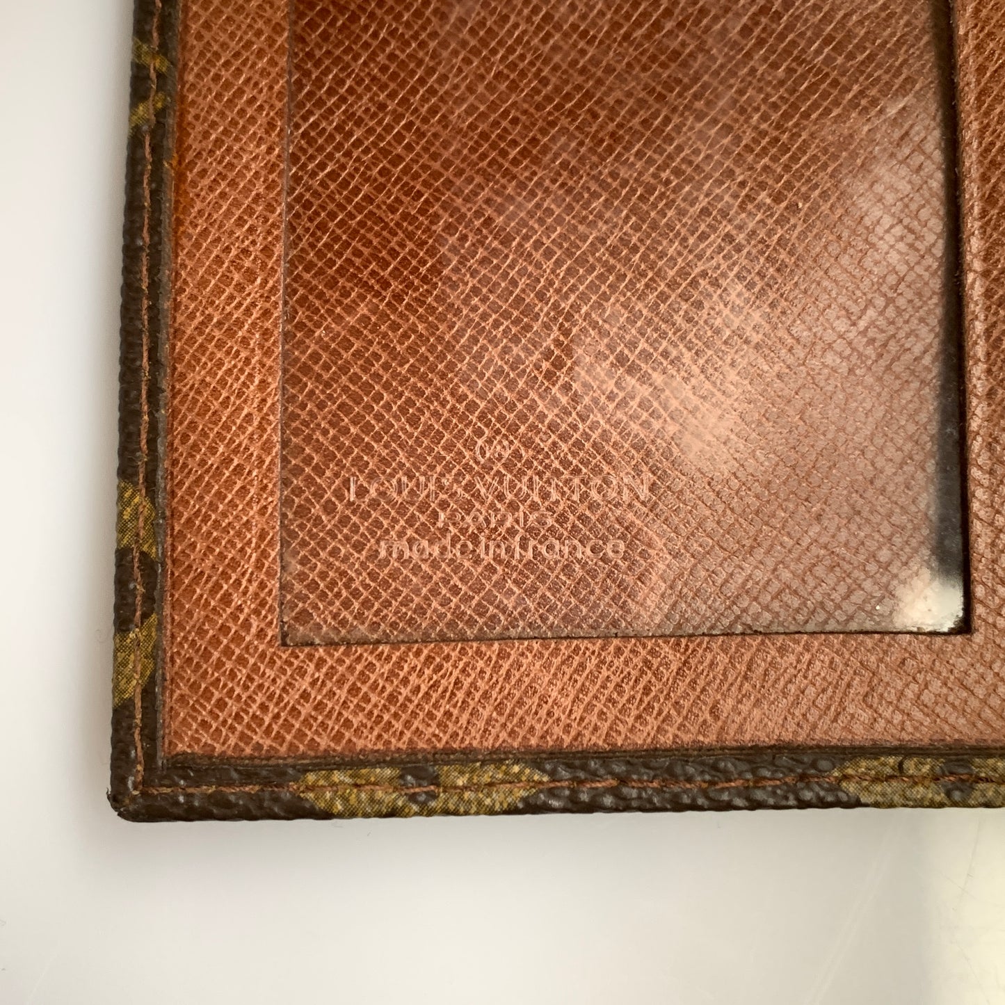 Louis Vuitton monogram pass holder 861 Authentic with COA