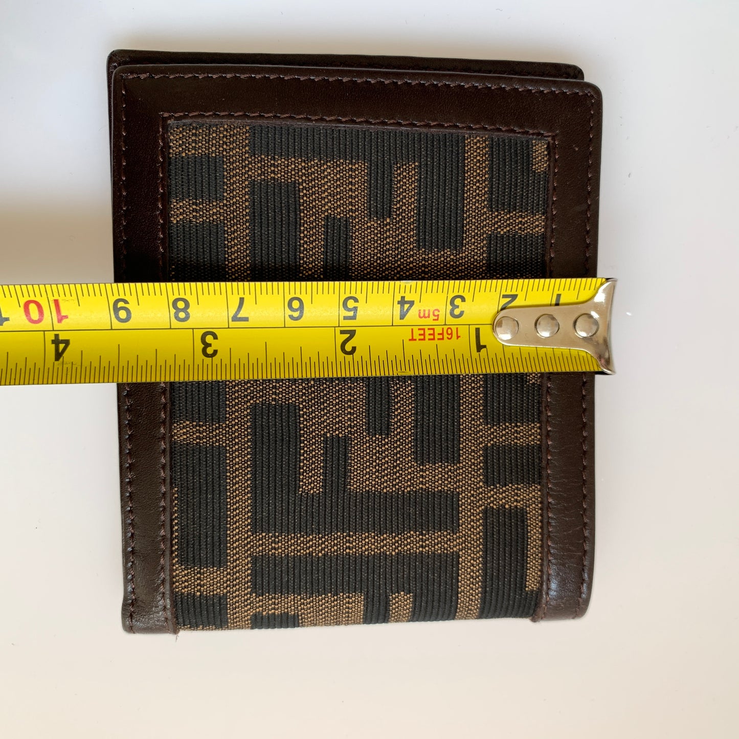 Fendi Zucca monogram Men’s bifold wallet authentic with COA