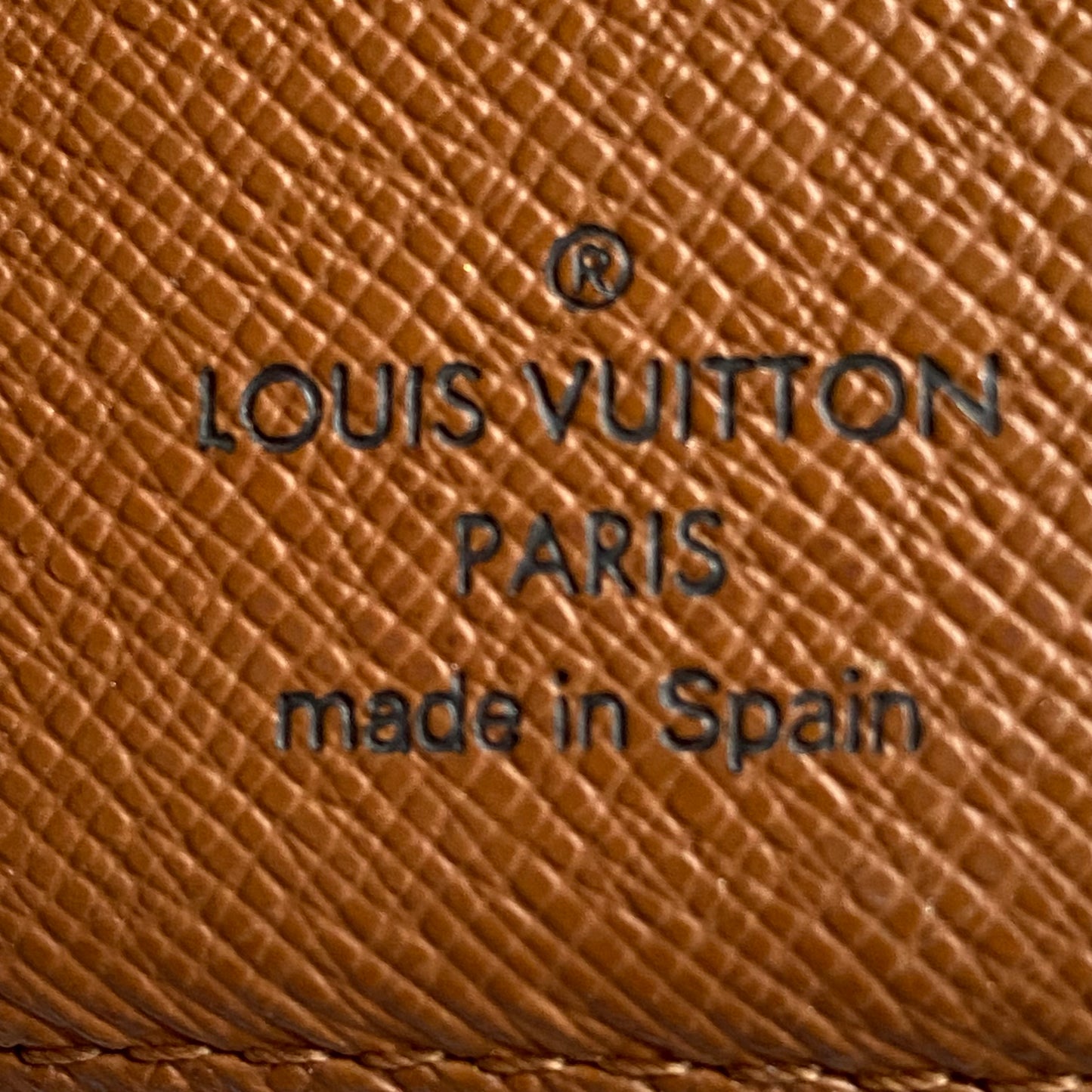 Louis Vuitton monogram agenda PM CA0998 authentic with coa 4.1x5.5