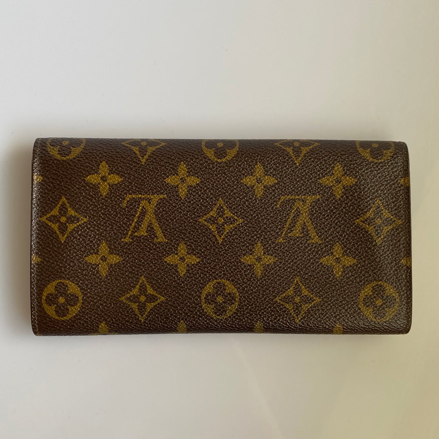 Louis Vuitton monogram long wallet 8904AN authentic with coa