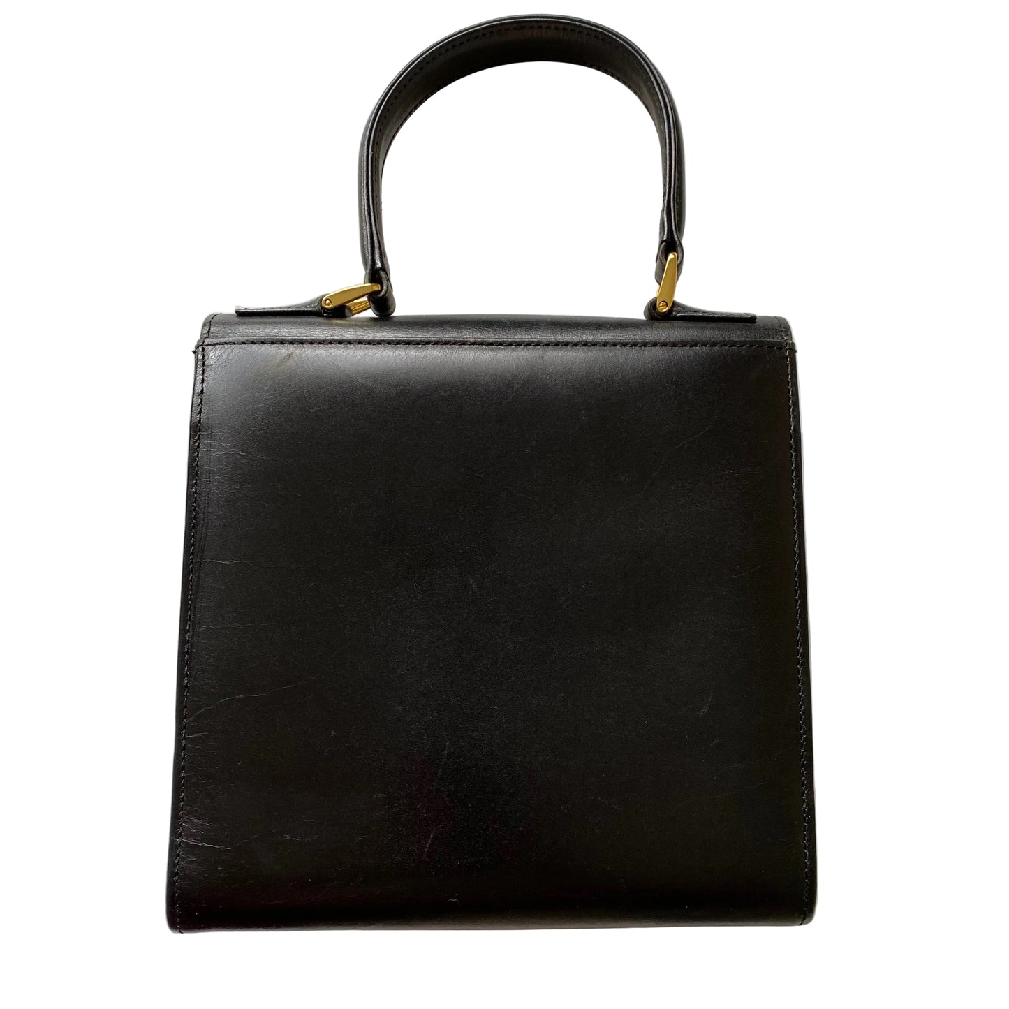 Givenchy 4G logo black leather tote bag Authentic with COA 7.3x7.6x3.2