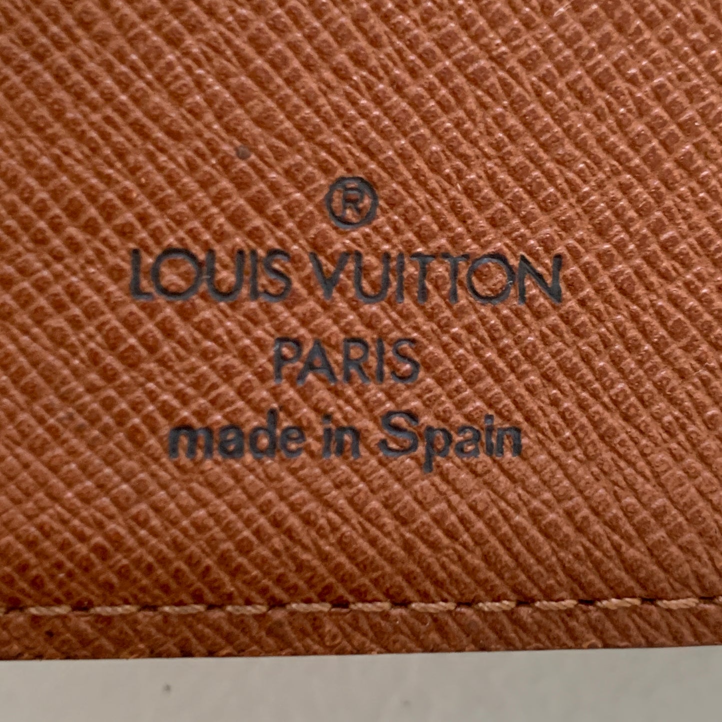 Louis Vuitton monogram Agenda PM CA0940 Authentic with COA