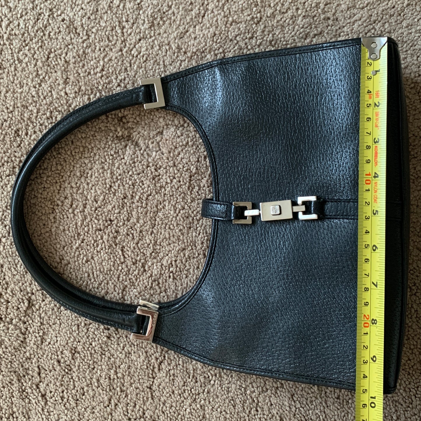 Authentic Gucci vintage Jackie black leather bag