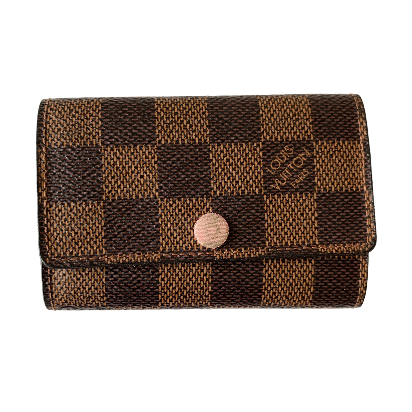 Louis Vuitton damier CT3186 6 ring key holder Authentic with COA