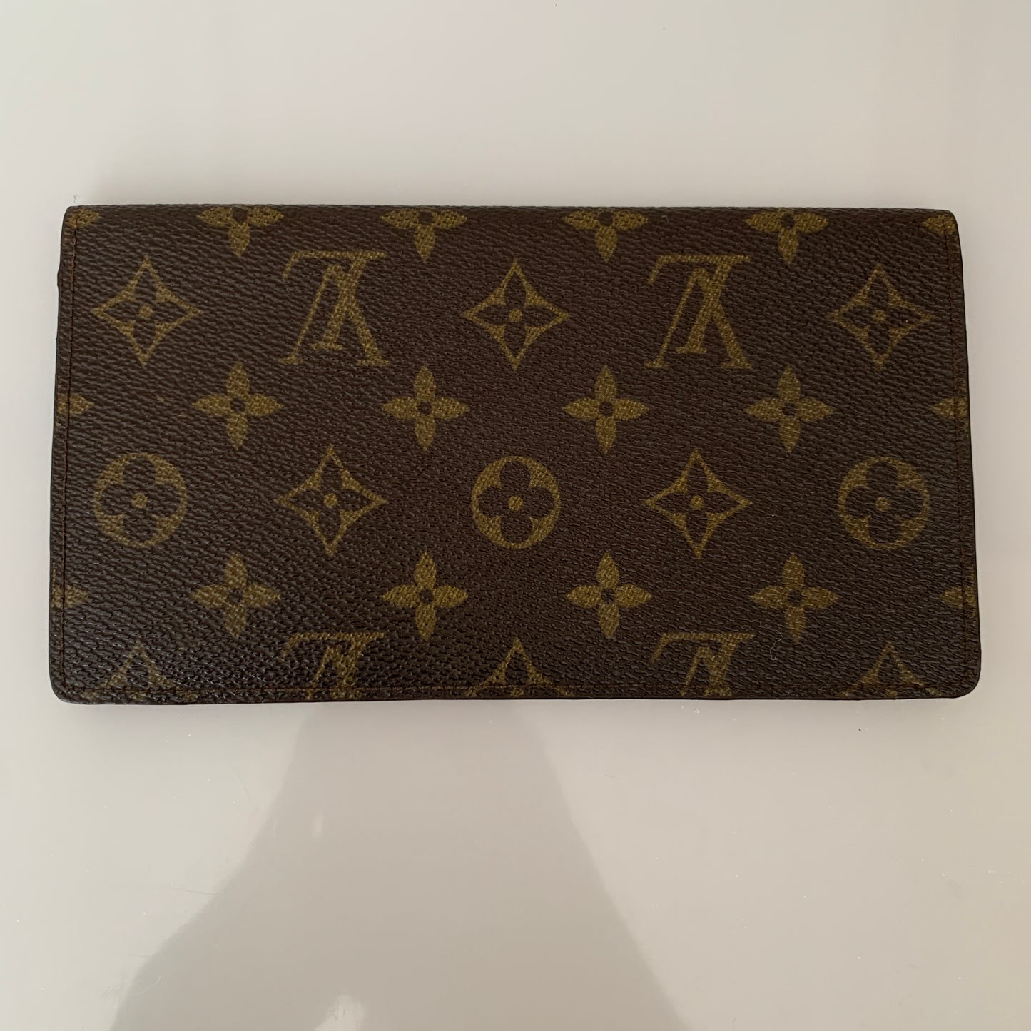 Louis Vuitton monogram cardholder wallet unisex 8901et authentic with COA