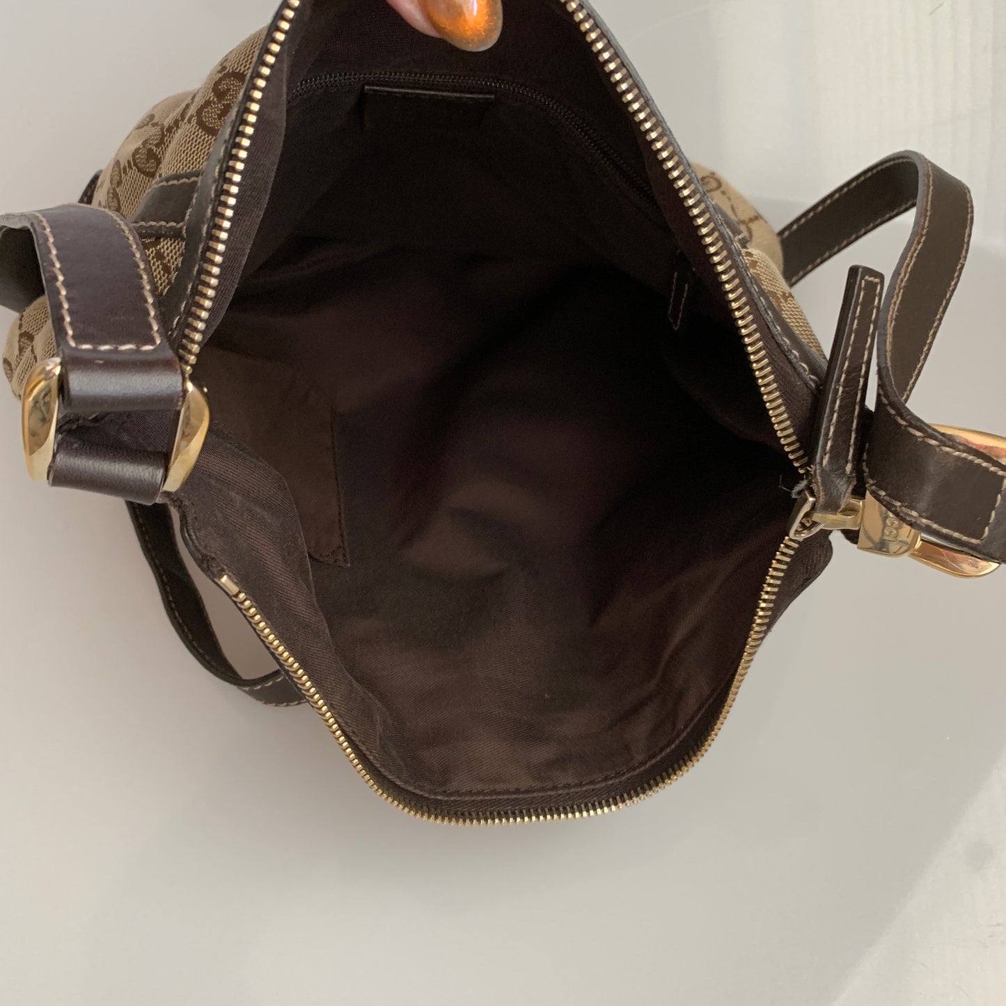 Gucci monogram crossbody bag authentic with COA