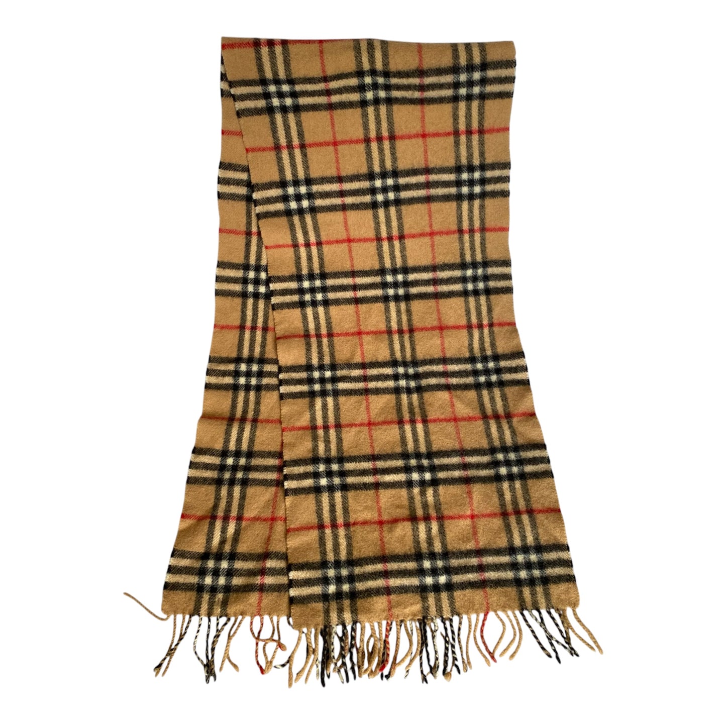 Burberry nova check wool unisex scarf Authentic with COA 50 inch long