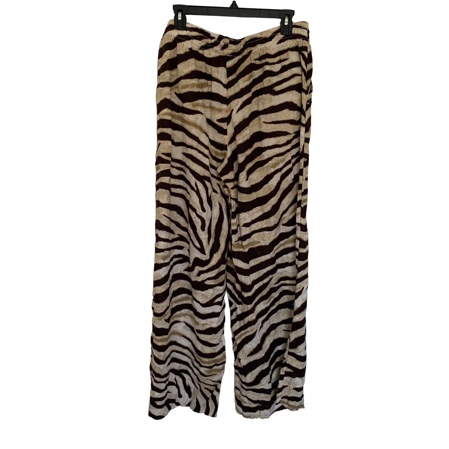 Lauren Ralph Lauren womens NWT animal print linen pants size L