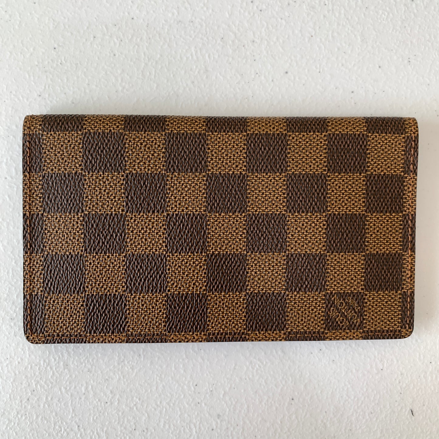 Louis Vuitton damier card holder wallet unisex ca1908 authentic with COA