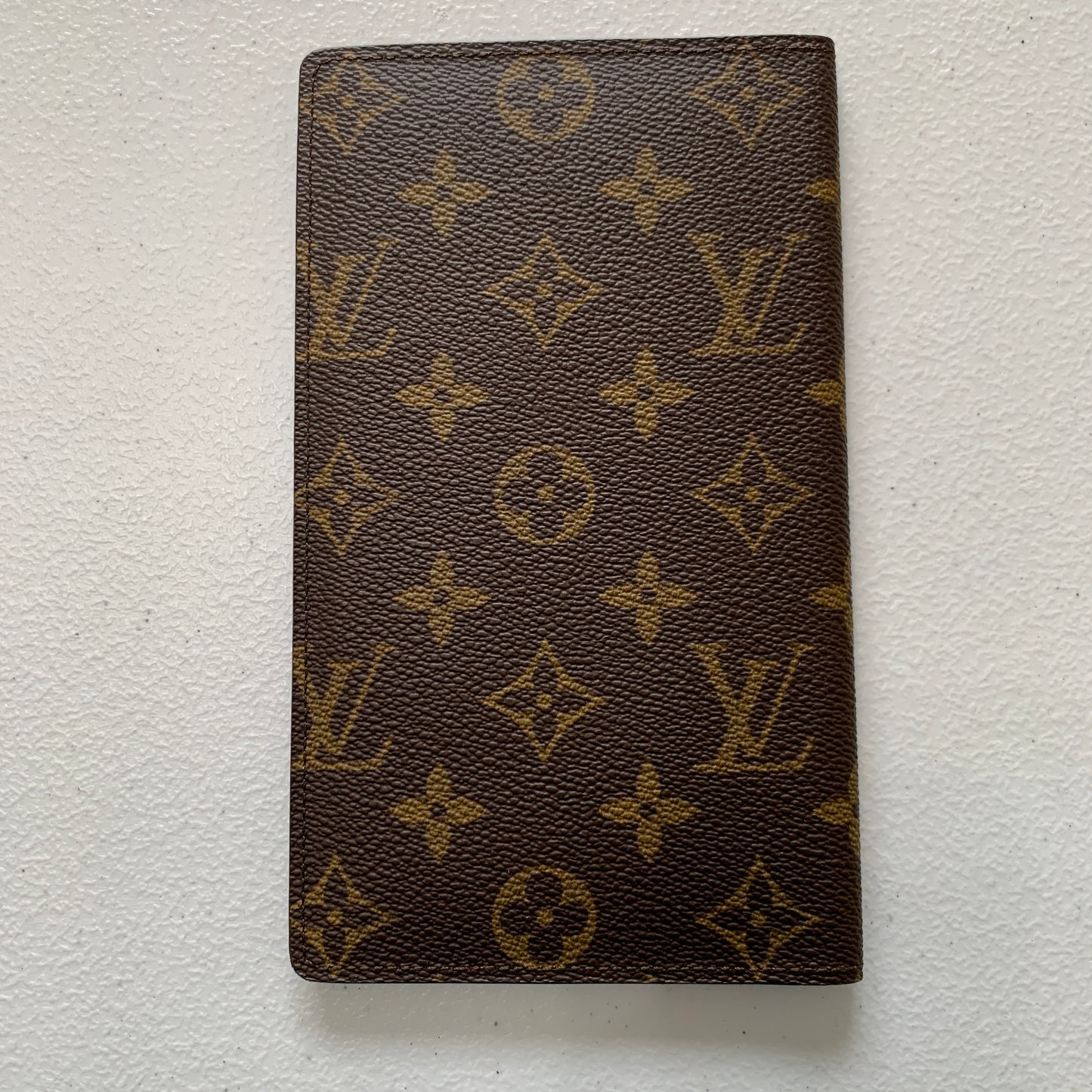 Louis Vuitton monogram long card holder wallet CA0991 Authentic with COA