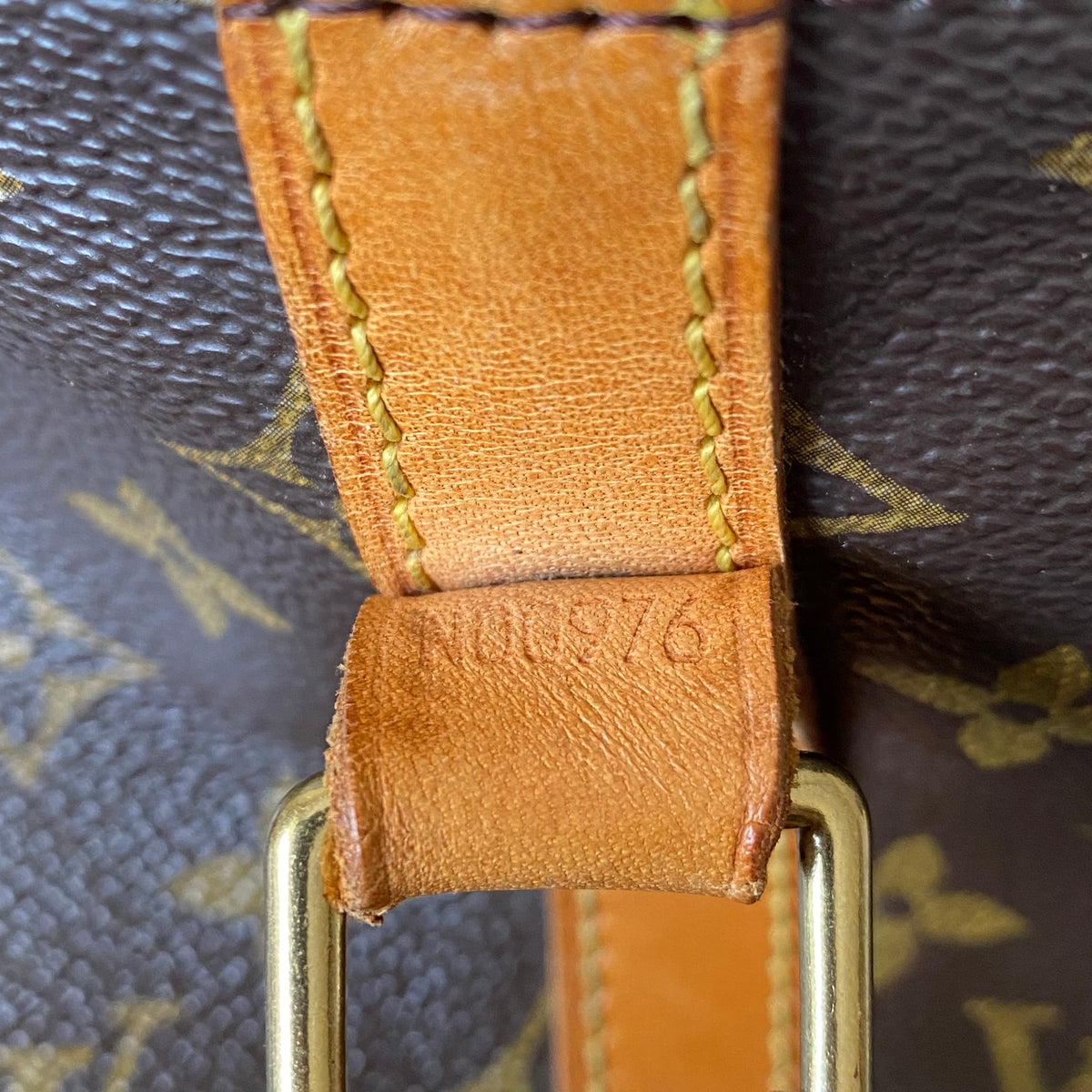 Louis Vuitton monogram tote  bag NO0976 Authentic with COA 19.5x13.2x6